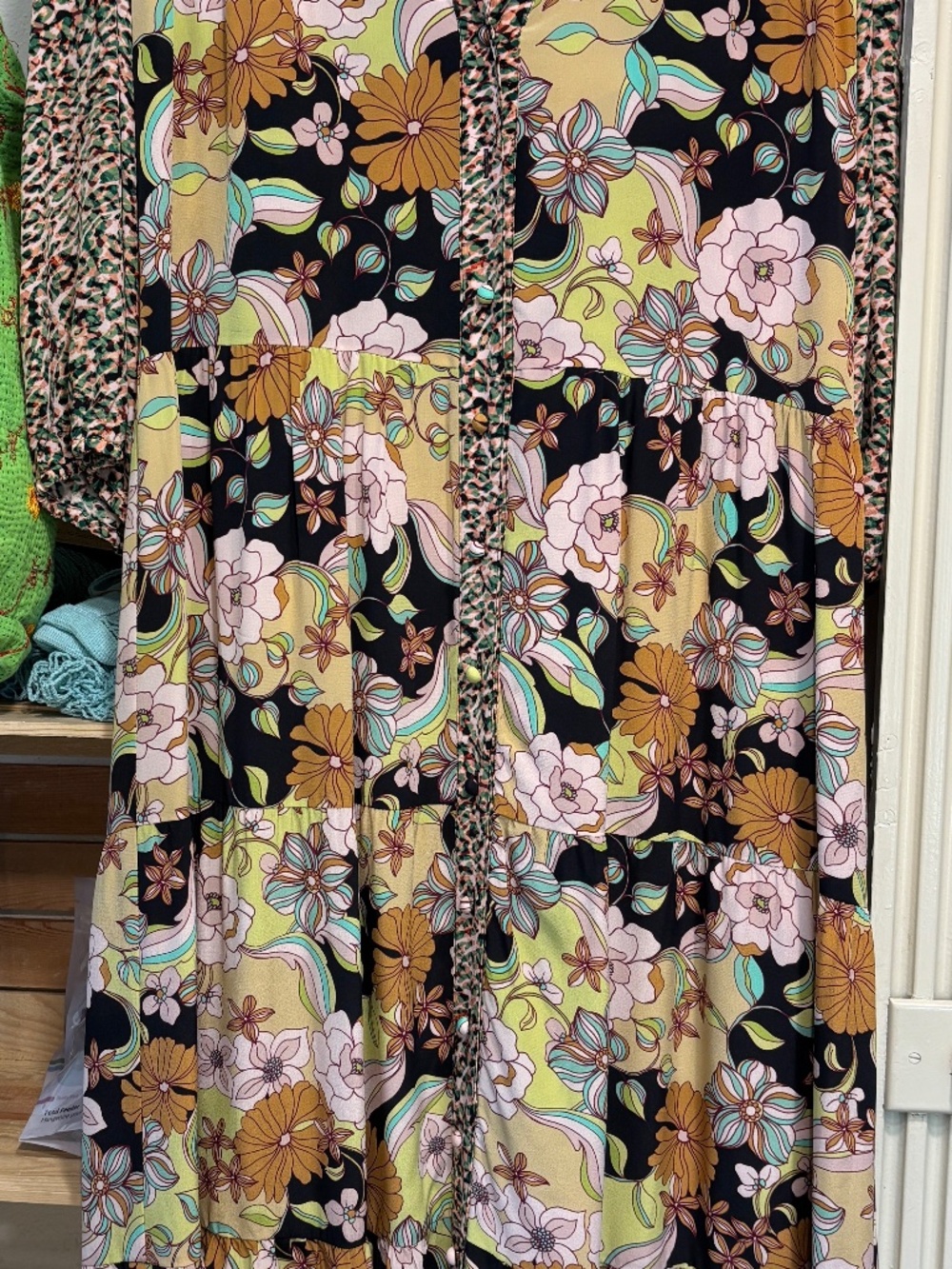 Johnny Was all silk dress